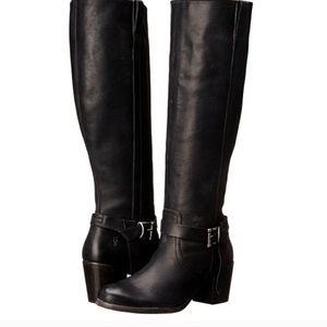 Frye Malorie Black Boot Size 8